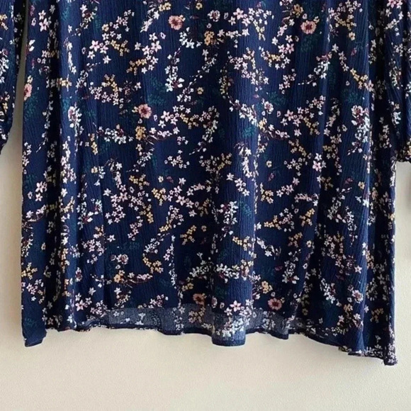American Eagle Outfitters Cold Shoulder Floral Dress, Size M - Picture 9 of 16
